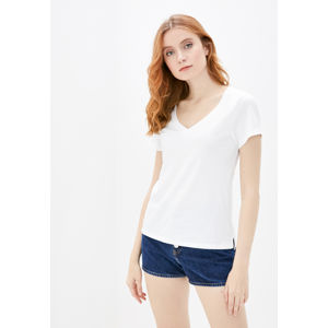 Calvin Klein dámské bílé tričko - XS (P01)